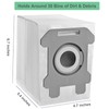 12 Pack Dust Bin Bags Compatible for Robotic Vacuum Cleaner