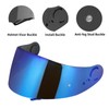 VCOROS GT Air Helmet Visor Replacement, CNS-1 Face Shield Compatible