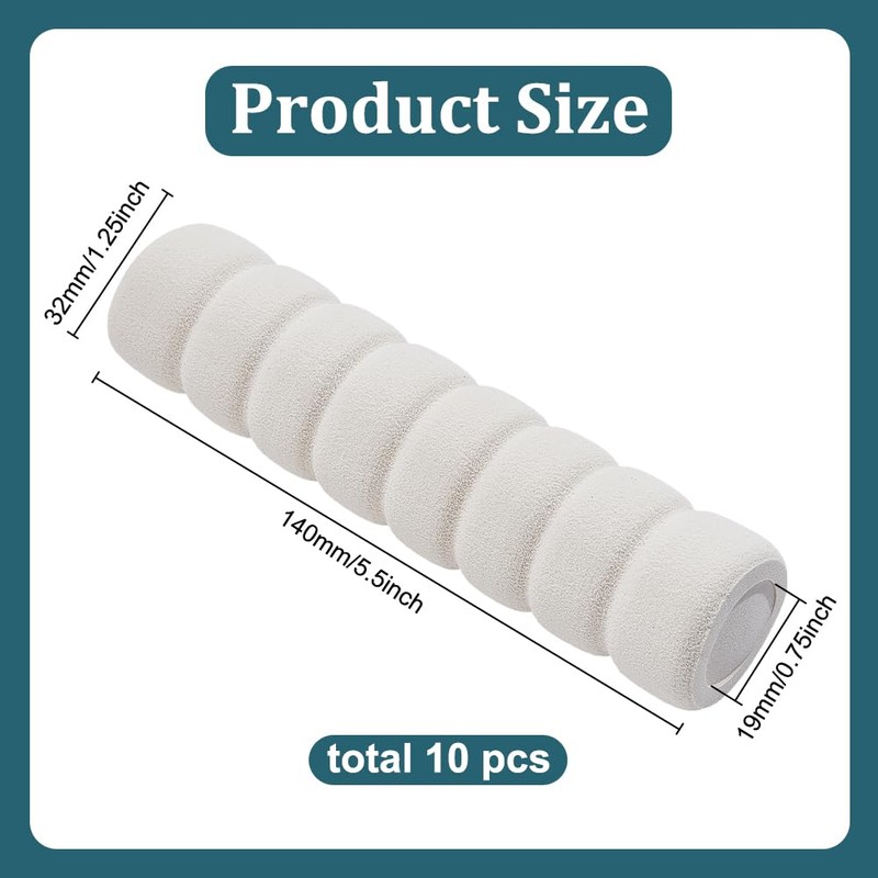 arricraft 10 Pcs Door Handle Covers, Anti-Collision Door Knob Spiral