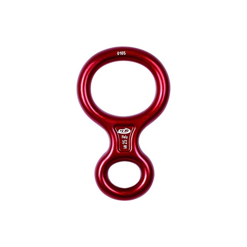 Climbing Technology 8 Descender, Assorted Color, Small