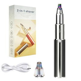 Nizzarra epilator Portable Nose Hair for Women and Compact Nose Trimmer and Eyebrow Trimmer for Women (Black)