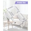 Anobeyi Multi-Angle Sliding Door Loop Lock, 90/180 Degree Aluminum Alloy
