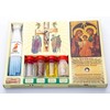 Jerusalem Holy Land Set of Holy Water, Oil, Soil, Incense,