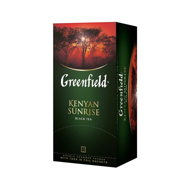 Greenfield Kenyan Sunrise Сlassic Collection Black Tea Finely Selected Speciality