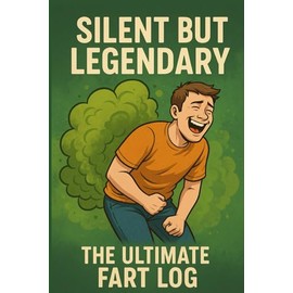 Silent But Legendary: The Ultimate Fart Log: a funny prank gag gift for men, teens, and boys