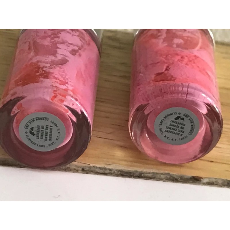 2 X Clinique a Different Nail Enamel for Sensitive Skins