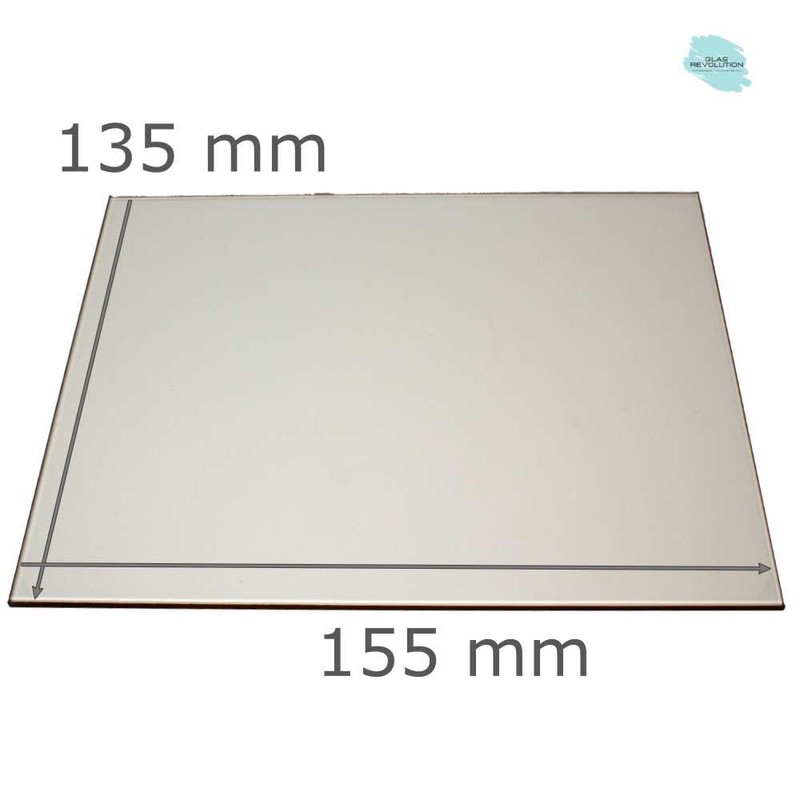 Fireproof fireplace glass, made to measure, oven glass for all