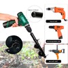 S.fields.inc Earth Drill for Gardening Earth Auger, Hex Impact Wrench,