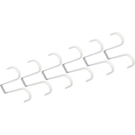 Yosoo Ganchos para Puerta, Set de 6 para Toallas, Ropa