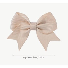 Unbranded Assorted Hair Bow Clips Grosgrain Ribbon Baby Toddler Girl Hair Barrette Set