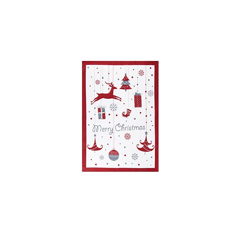 Excelsa 65432 Merry Christmas Multi-Purpose Tea Towel 50 x 70