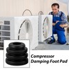 DECHOUS 3pcs Air Conditioner Rubber Anti-Vibration Rubber Pad Shock Absorber