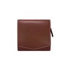 FRANK GERALD Wallet, Genuine Leather, Thin, Mini Wallet, Lightweight, Compact,