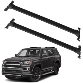 FINDAUTO Cargo Rack Fit for Toyota for 4RUNNER 2010-2014 2016-2019 132LBS Side Rails Crossbars OE Style Top Rail Roof Rack Aero Aluminum Cross Bar Luggage Rack Rail