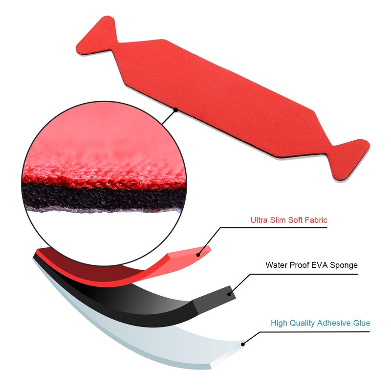 Gomake Squeegee Felt Buffer Vinyl Wraps Micro Fine Buffer Felt