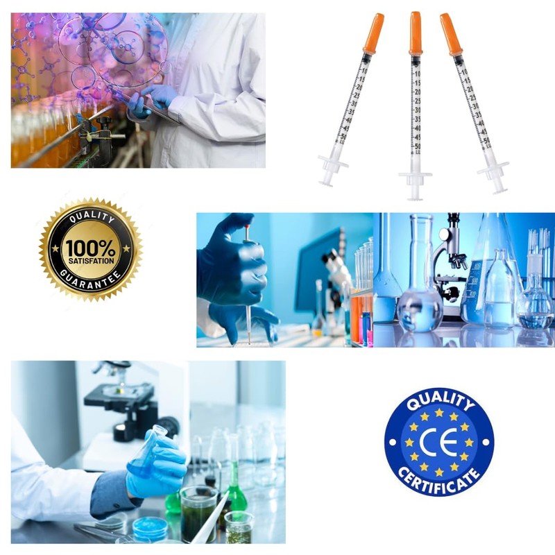 10 x 0.5ml/cc Plastic Tube 29G (0.33 x 12.7mm) Multipurpose