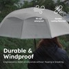 Weatherman Umbrella - Stick Umbrella - Windproof Umbrella Resists Up