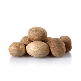 SPICED Whole Nutmeg Seeds, 6 Oz of Nutmeg Seeds Ready for Cooking, Seasoning, Grating, Grinding, Coffee, Tea and Hot Drinks