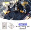GDFYMI Belt Clips for Dewalt, Stainless Steel Drill Tool Clips