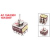uxcell AC 15A/250V 10A/380V 12 Screw Terminals On/On 4PDT Toggle