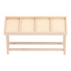 Doll House Shelf Display Racks 1:12 Miniature Wooden Stand Shelf