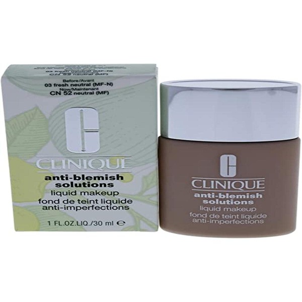 Clinique Clinique/acne Solutions Liquid Makeup 03 Fresh Neutral 1.0 Oz Acne Solutions Foundation 1.0 Oz, 1 Oz