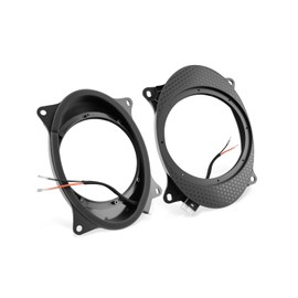 6X9 to 6.5 Speaker Adapter Spacer Rings with Wiring Harness, Fit for Toyota Camry 2002-2011/Corolla 2003-2013/Solara 2004-2009/Yaris Liftback 2007-2015/Yaris Sedan 2007-2013, 2PCS