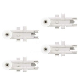 UPGRADED Lifetime Appliance 4 x 8268655 Upper Rack Wheel Compatible with Whirlpool Dishwasher