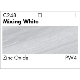 Grumbacher Academy Acrylic Paint, 150ml/5.07 oz Plastic Tube, Mixing White (C24811)