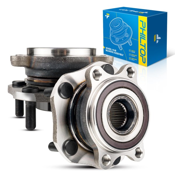 PHILTOP 2 PCS 513357 Front Wheel Bearing Hub Assembly for