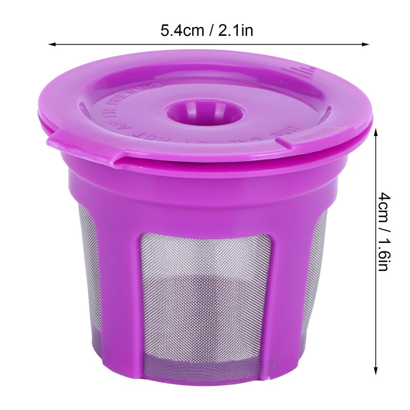 Coffee Capsule Brush Spoon Set Reusable Coffee Making Filter Cup