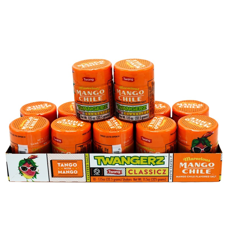 Twang Twangerz Flavored Salt Snack Topping - Lime, Lemon Lime,