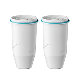 Compatible with Zero Pitcher and Dispenser ZR-001 ZR-004 ZP-006 ZR-017, 0 TDS, Reduce Lead, Mercury, Chlorine and Contaminants by DRINKCLEAR, 2 Pack
