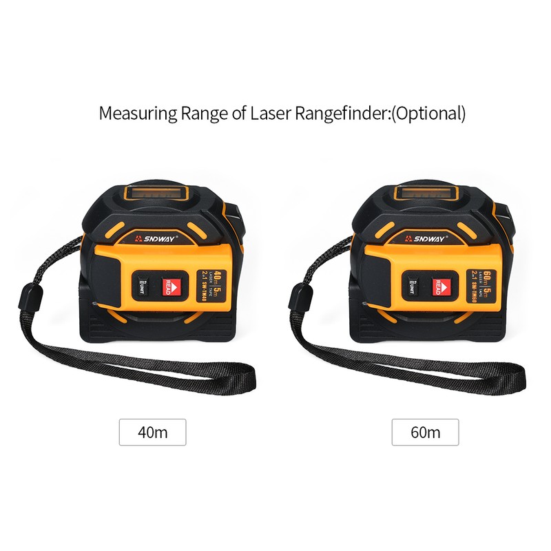 SNDWAY Digital Laser Distance Meter Rangefinder Handheld Infrared Range Finder