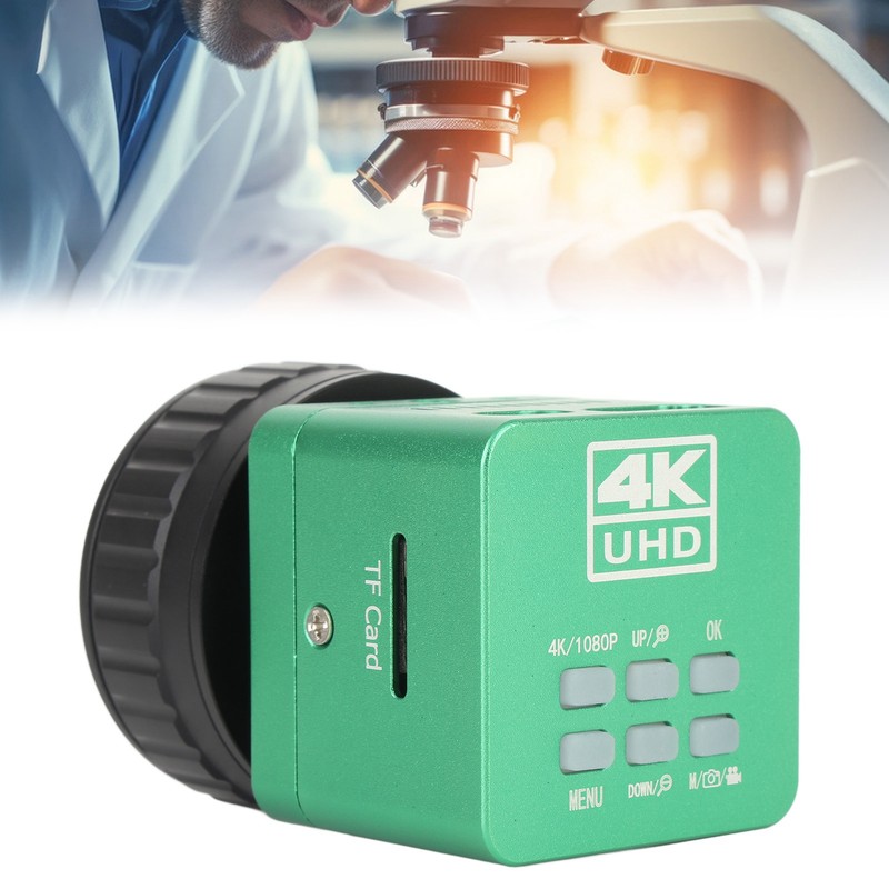 Industrial Microscope Camera 4K Recording 41MP Image Telescope Electronic Eyepiece