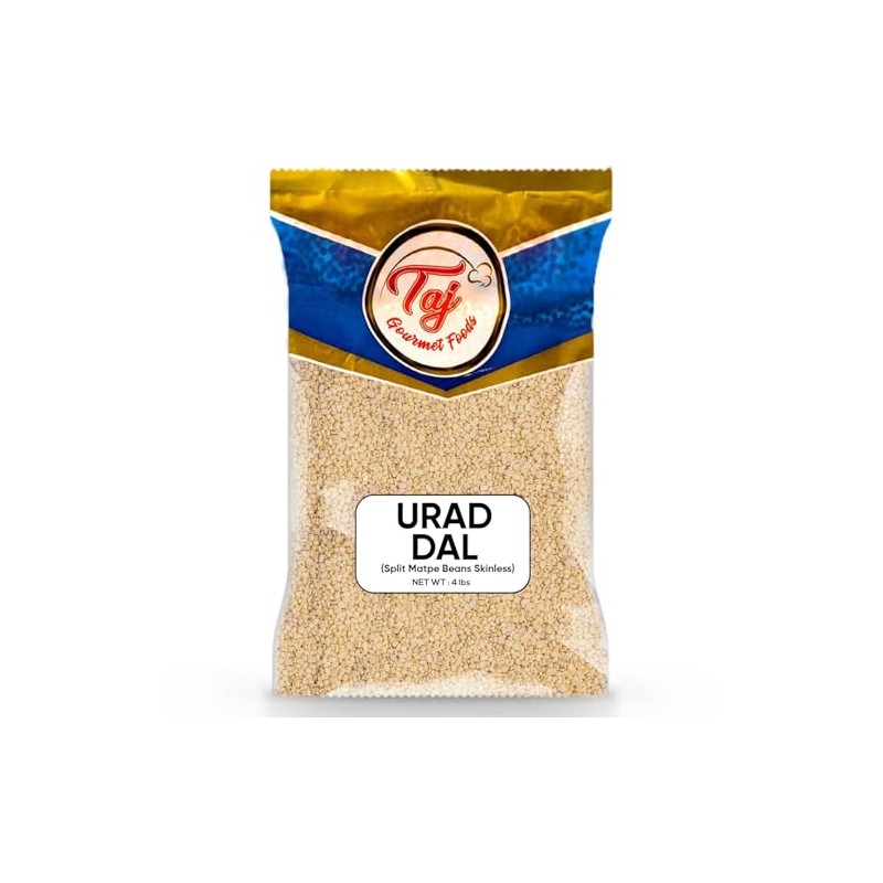 TAJ Urad Dal | 4-Pounds | Indian Origin | All-Natural
