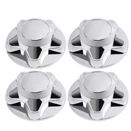 G-PLUS Chrome Wheel Hub Center Caps Cover Replacement with 7" Cap Compatible with 1997-2003 Ford F150/Fit 1997-2003 Ford Expedition 4pcs
