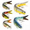 5 Stück Hecht Köder,Wobbler Hecht, Angelköder Lebensechter Kunstköder für Zander,