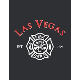 Las Vegas (Monthly Planner 2021): Firefighter Books For Boys, Monthly Planner Printable