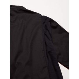 Chef Code Men's Chef Coat with Side Vents, Charcoal, X-Large