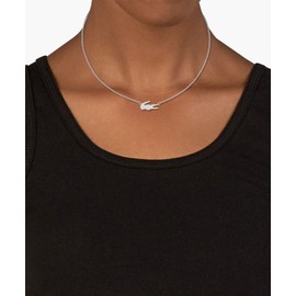 Lacoste Women's CROCODILE Collection Pendant Necklace - 2040043