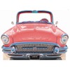 SS11042 Classic Pink Car Coupe 1955 Stand in Cardboard Cutout