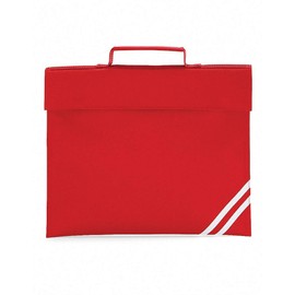 Quadra Men's QD456REDD Classic Book Bag - Red, One Size