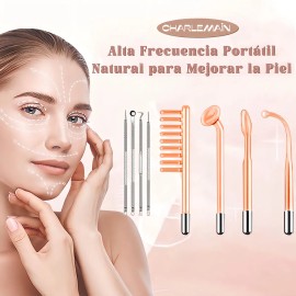 Máquina Facial De Terapia Piel Alta Frecuencia