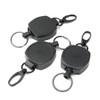 EXERT Key Reel with Carabiner, Reel Key Chain, Outdoor, Extendable,
