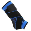 High Quality Breathable Nylon Fabric Ankle Support for Running (XL)