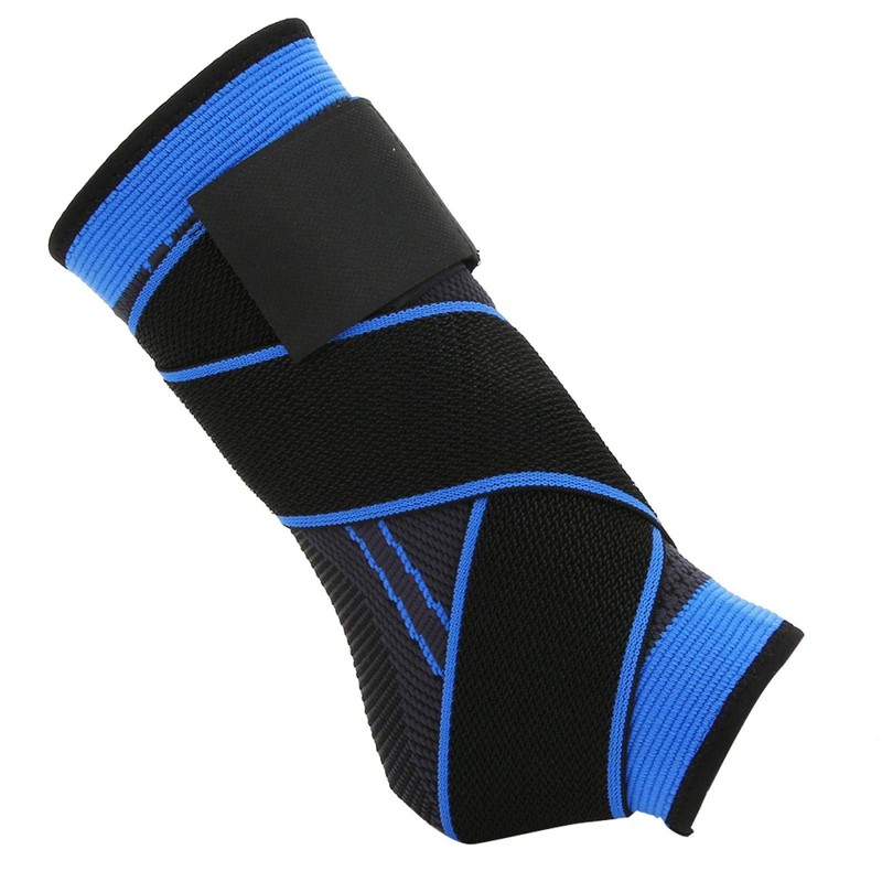 High Quality Breathable Nylon Fabric Ankle Support for Running (XL)