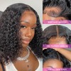 Deep Wave Lace Front Wigs Human Hair Pre Plucked