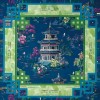 Green American Mahjong Set 160 Acrylic Tiles Ready for 2026