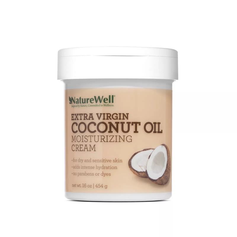 NATURE WELL Extra Virgin Coconut Oil Moisturizing Cream for Face,